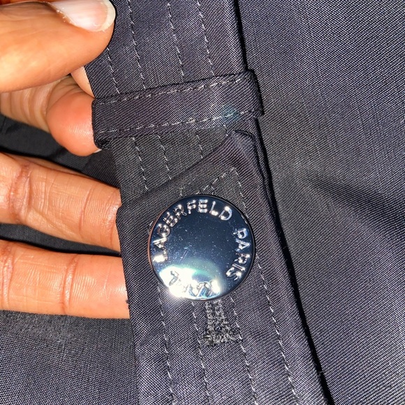 KARL LAGERFELD PARIS Double Breasted Trenc… - Picture 13 of 13